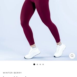 Elegant Burgundy Leggings for Women